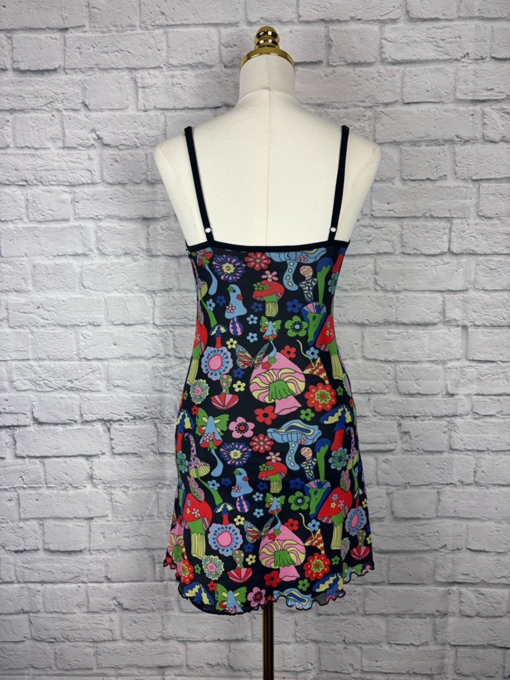 Current Mood Dolls Kill Mushroom dress size S - Picture 4 of 7
